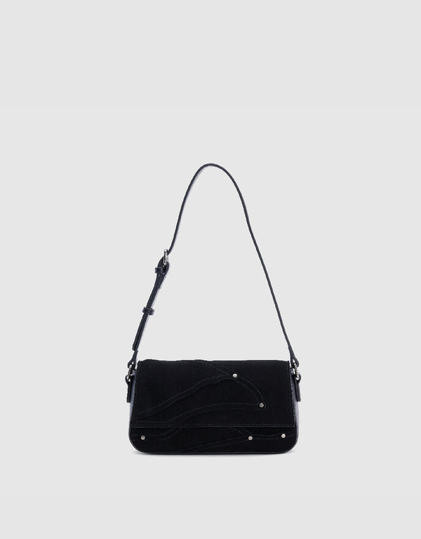 Flip Front Shoulder Bag