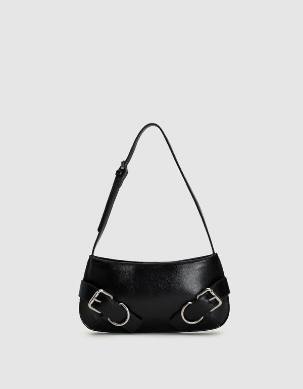 Vegan Leather Shoulder Bag