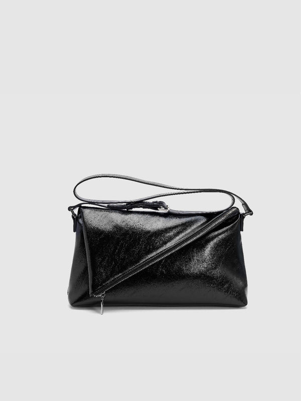 Versatile Vegan Leather Shoulder Bag