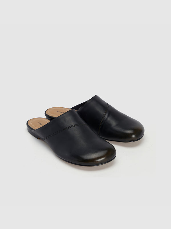 Round Toe Mules