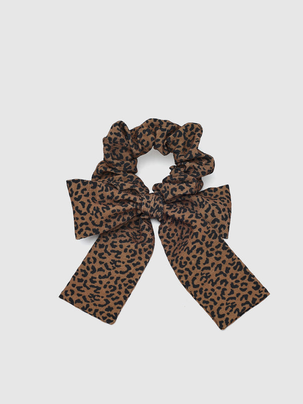 Leopard Printed Bow Hair Band