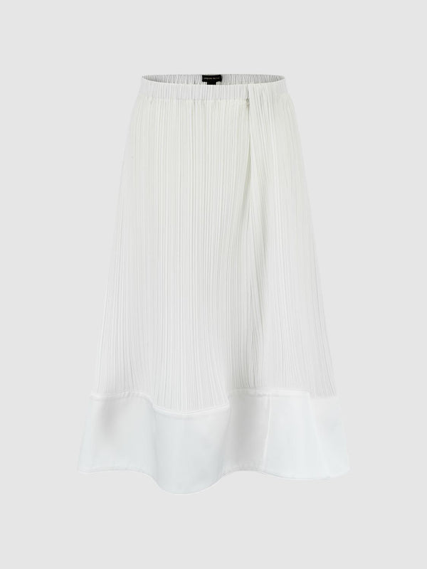 Paneled A-Line Maxi Skirts