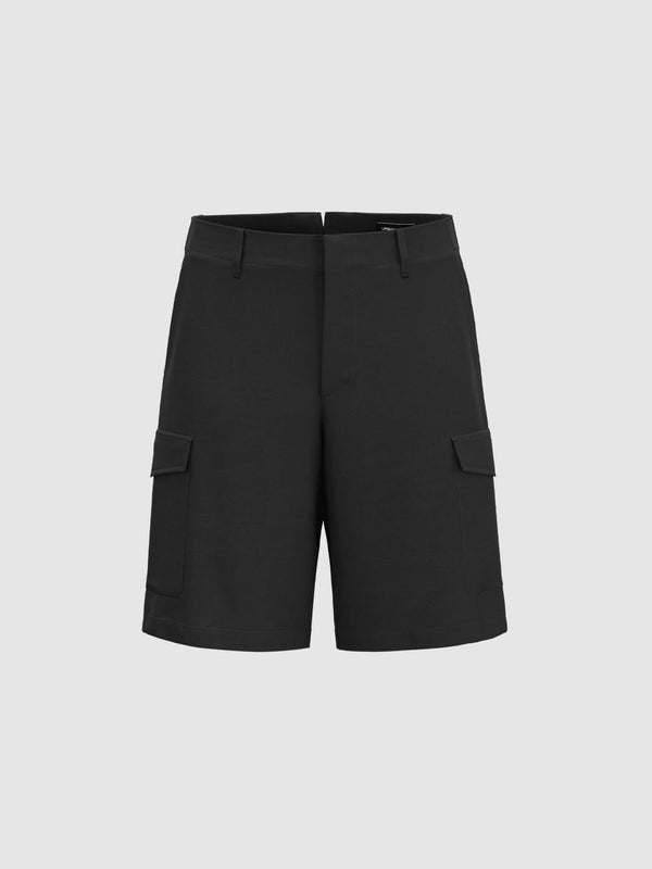 Pockets Décor Midi Shorts