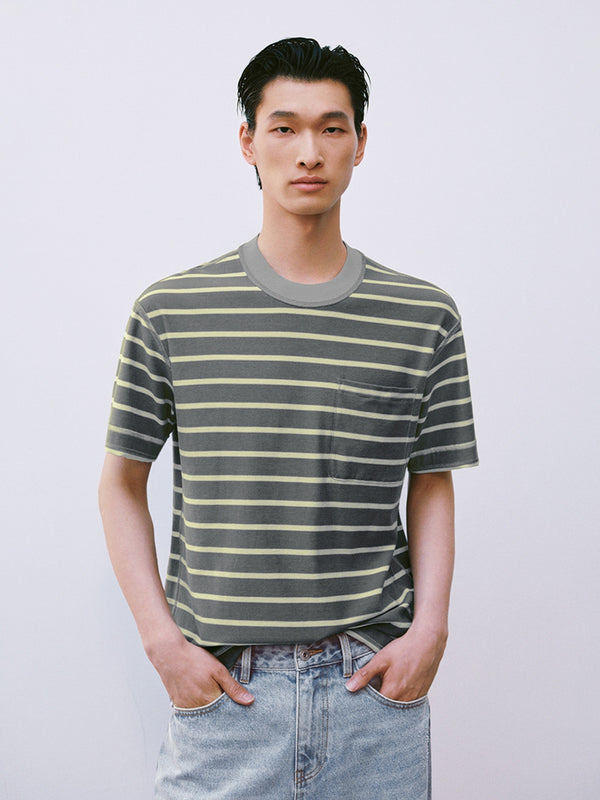 Striped Short Sleeve T-Shirts