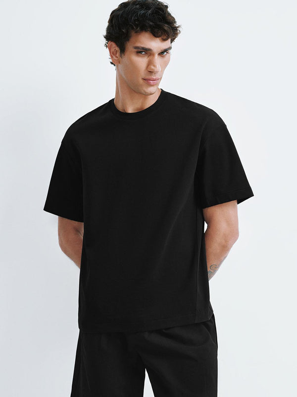 Splice Crew Neck T-Shirts