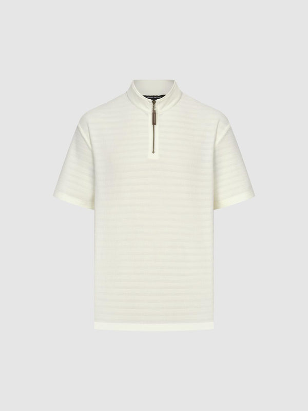 Half Zip Polo T-Shirts