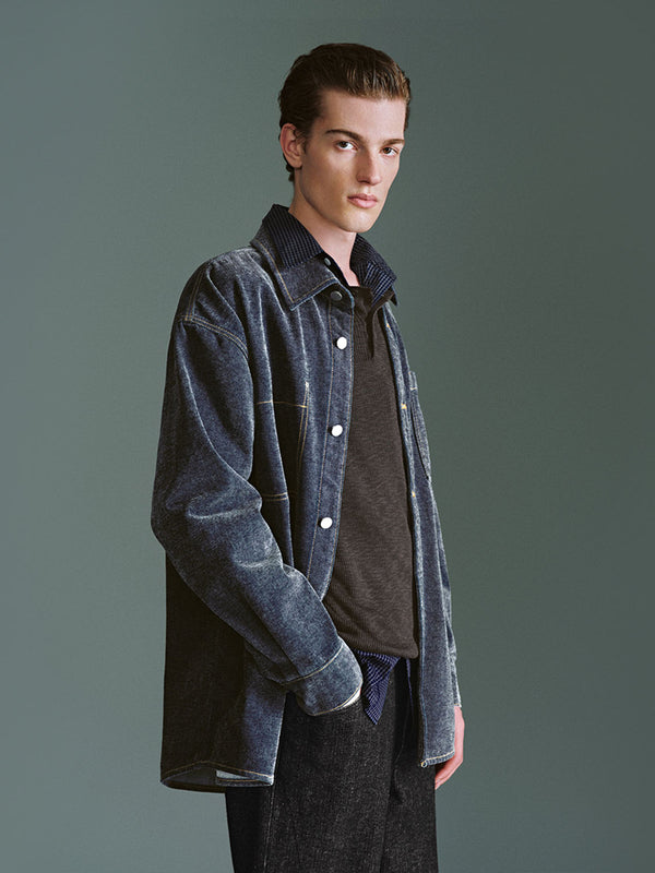 Loose Denim Shirts