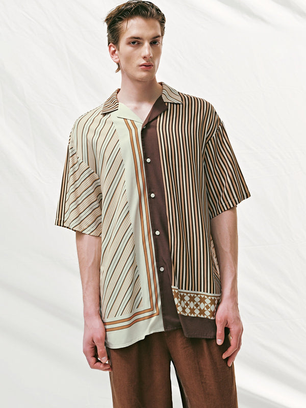 Striped Short Sleeve Shirts