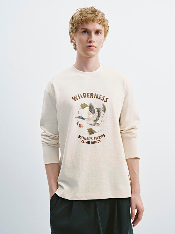 Printed Long Sleeve T-Shirts