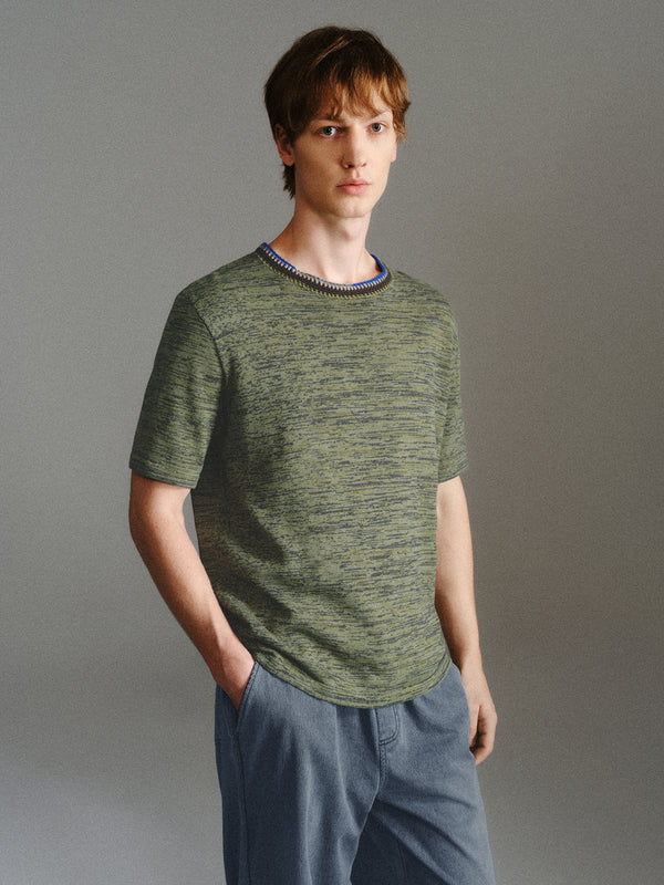 Knitted Short Sleeve T-Shirts