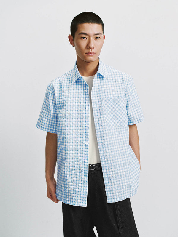 Loose Checkered Shirts