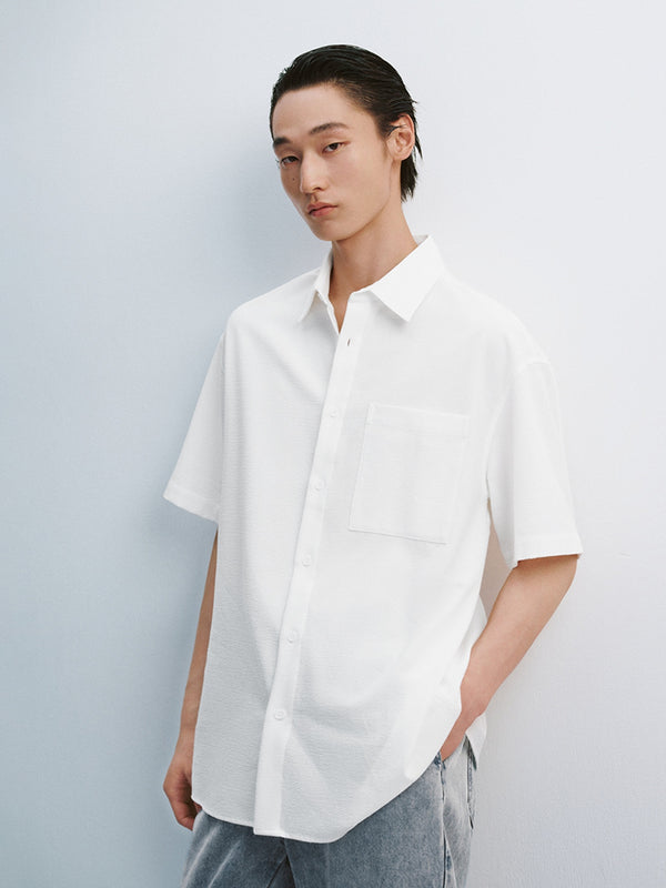 Camp Collar Short Sleeve Shirts