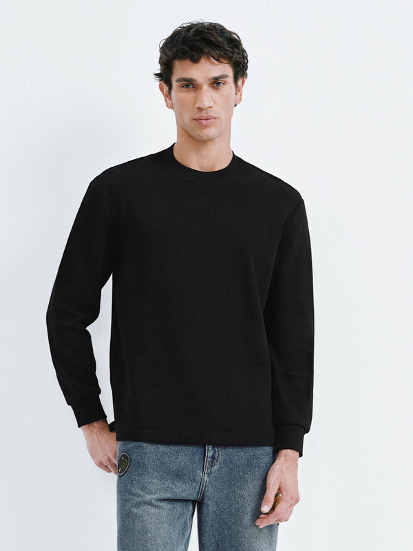 Basic Crew Neck Sweatshirts