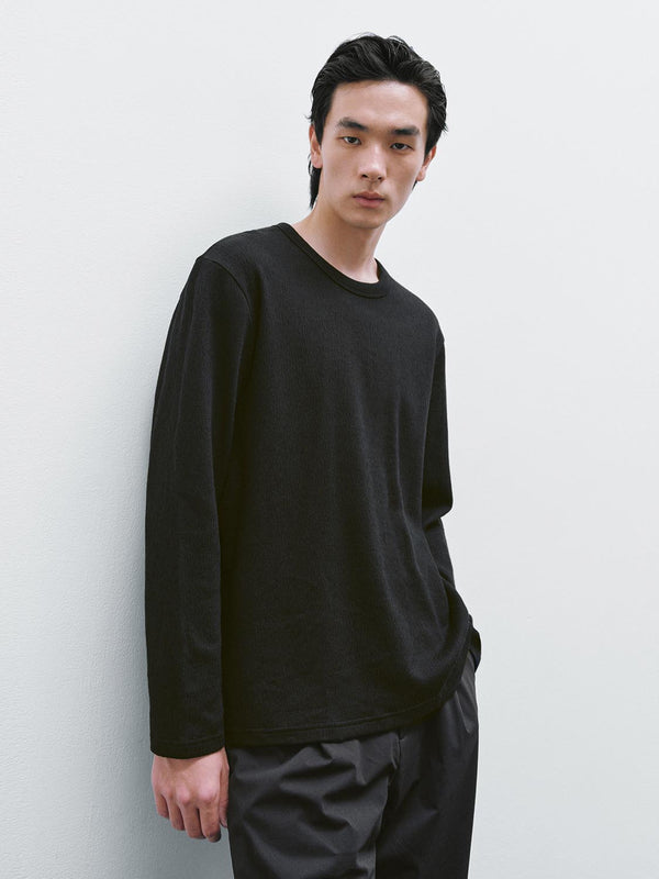 Crew Neck Long Sleeve T-Shirts