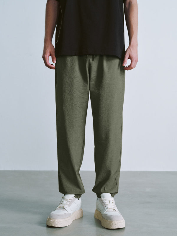Drawsting Waist Jogger Pants