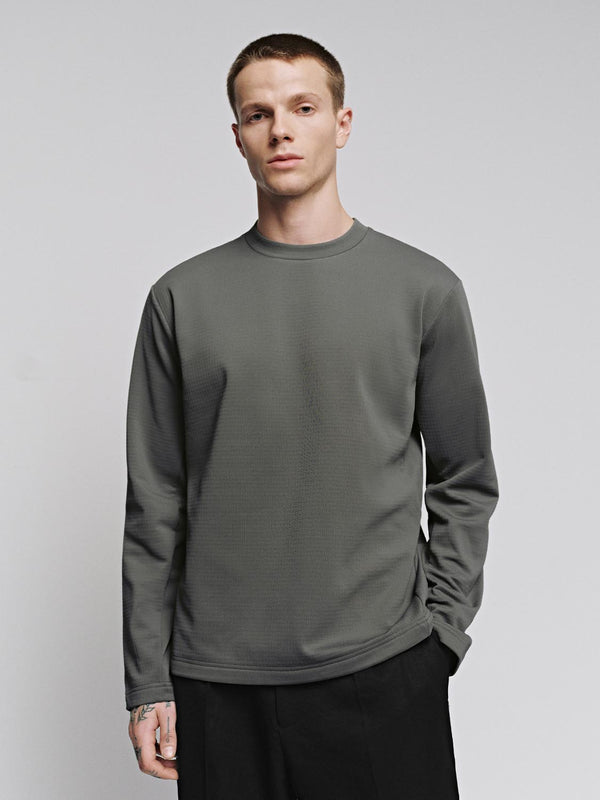 Crew Neck Long Sleeve T-Shirts