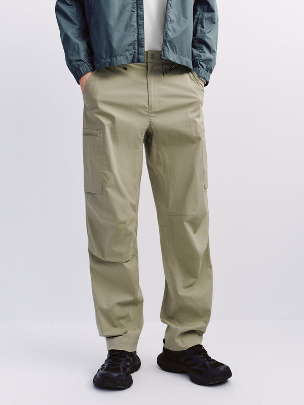 Patch Pocket Straight Cargo Pants