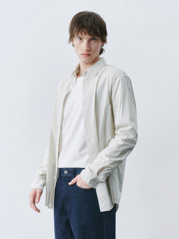 Regular Striped Long Sleeve Shirts