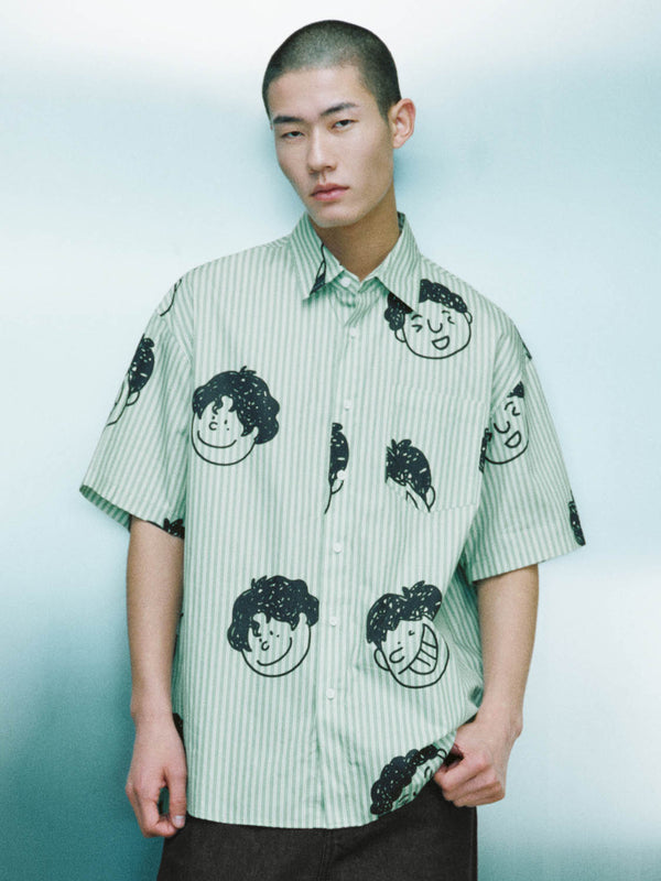 Drop Shoulder Sleeve Loose Shirts