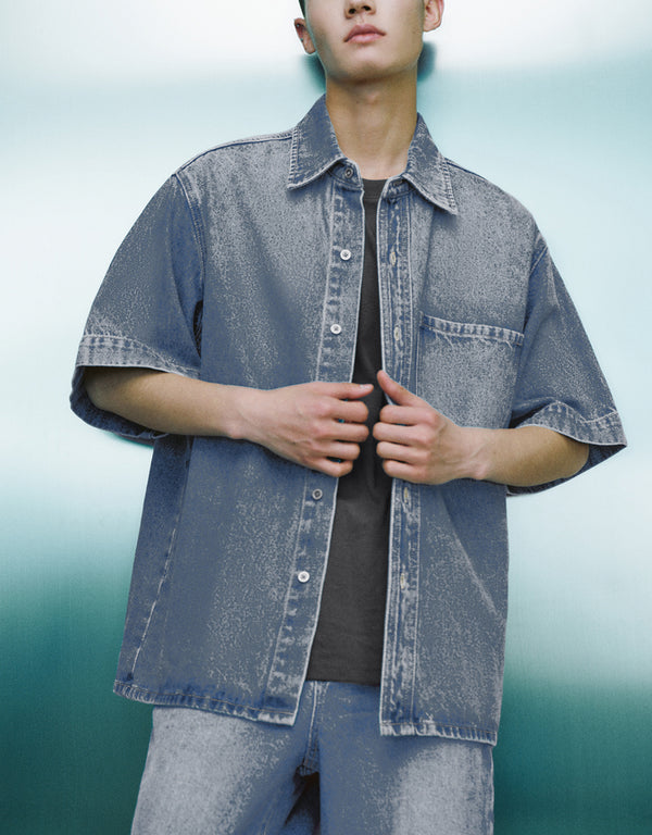 Loose Denim Shirt