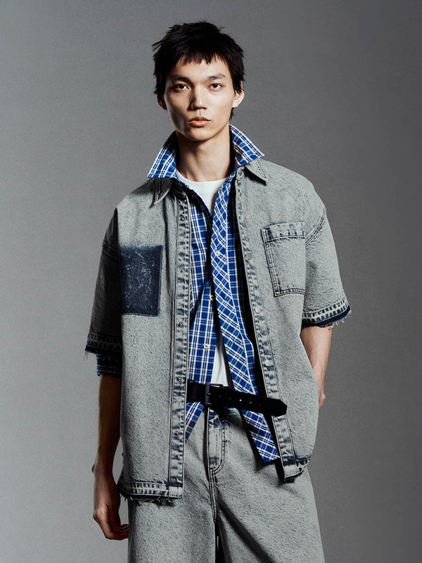 Loose Denim Shirts