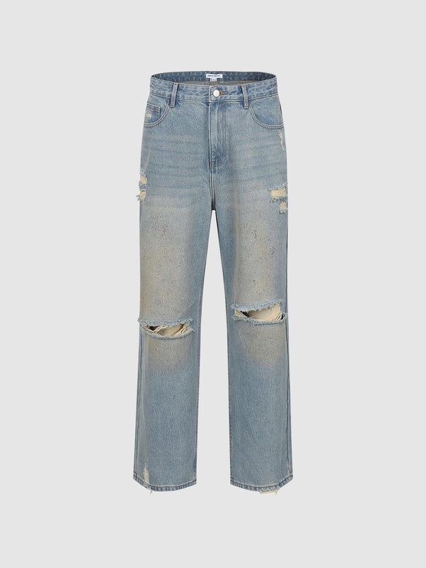 Ripped Denim Jeans