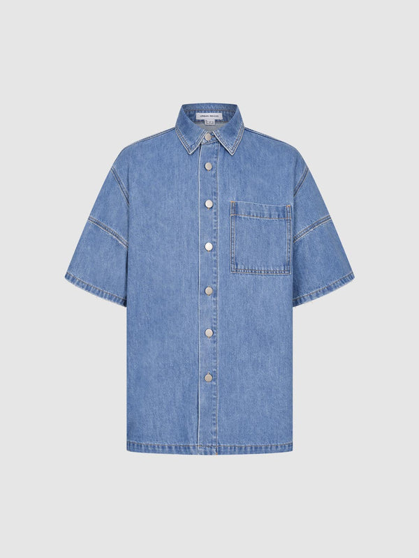 Denim Short Sleeve Shirts