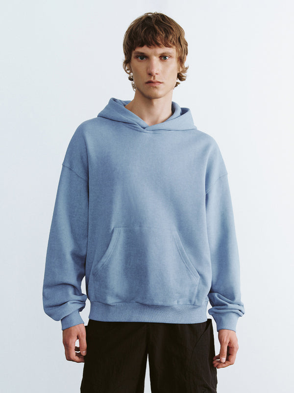 Crew Neck Straight Hoodie