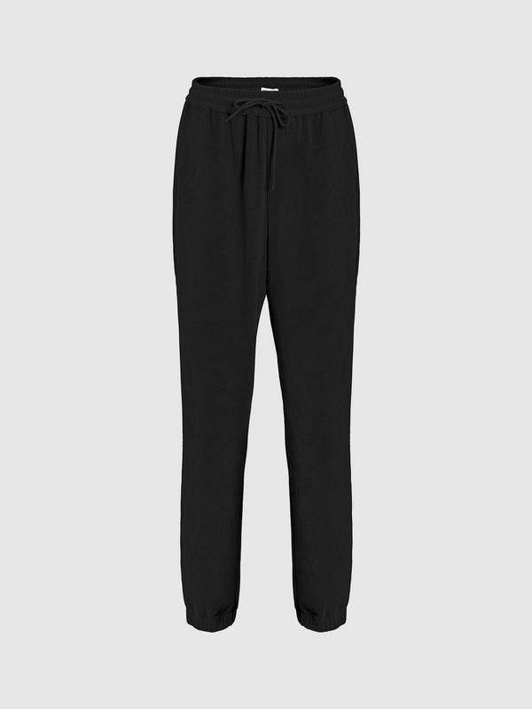Drawstring Waist Loose Jogger Pants