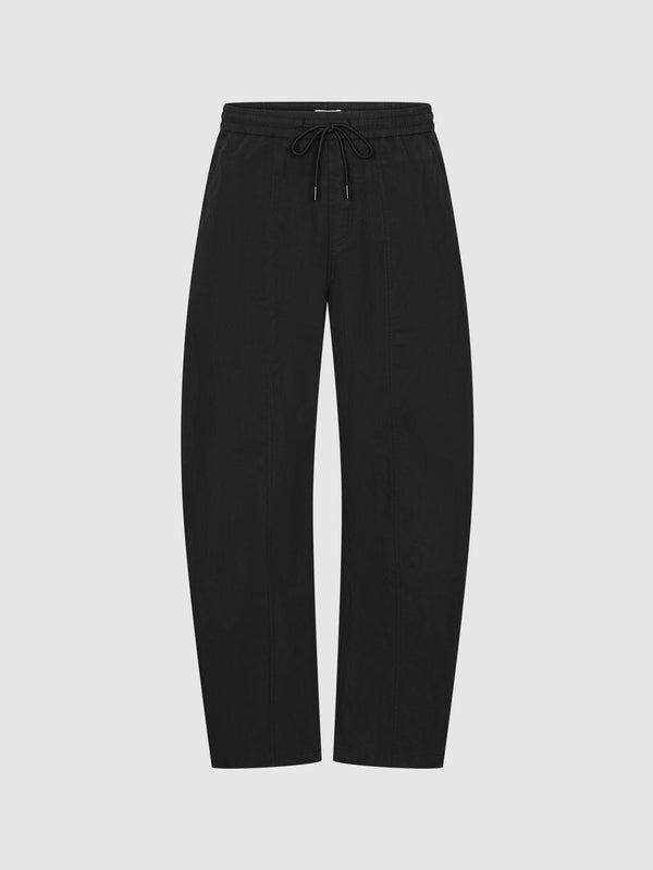 Curved-Leg Pants