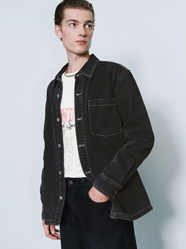 Loose Denim Shirts