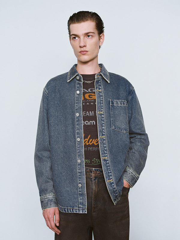 Loose Denim Shirts