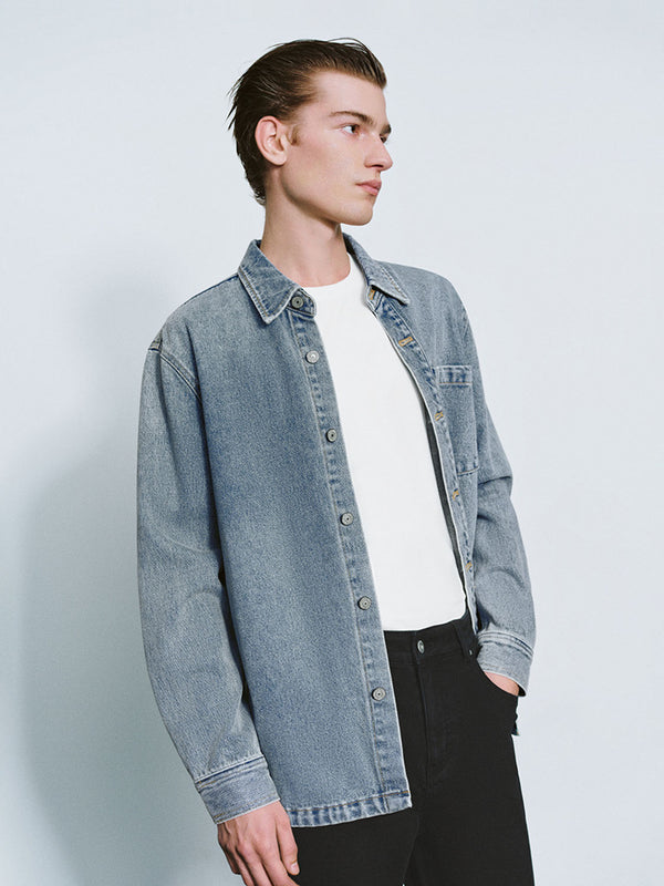 Loose Denim Shirts