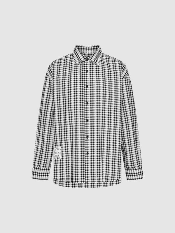 Loose Fit Check Shirts