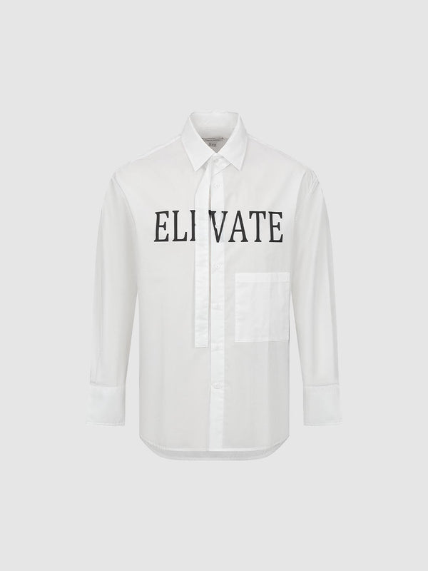 Printed Strap Detail Shirts