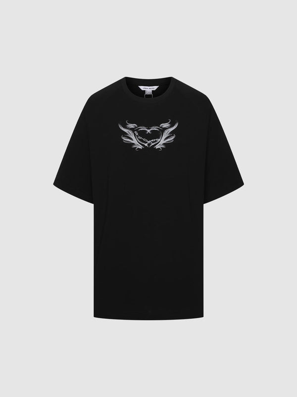 Printed Crew Neck T-Shirts