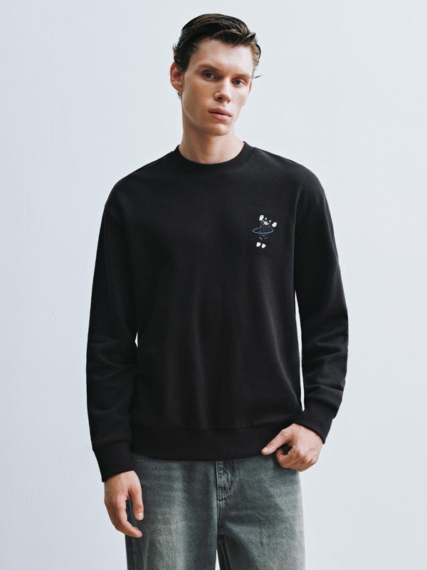 Contrast Trim Sweatshirts