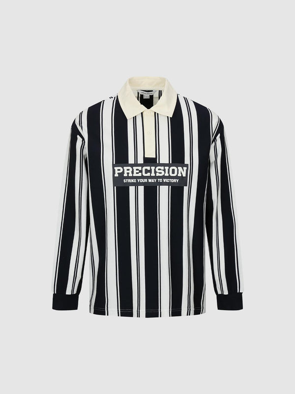 Striped Printed Polo Shirts