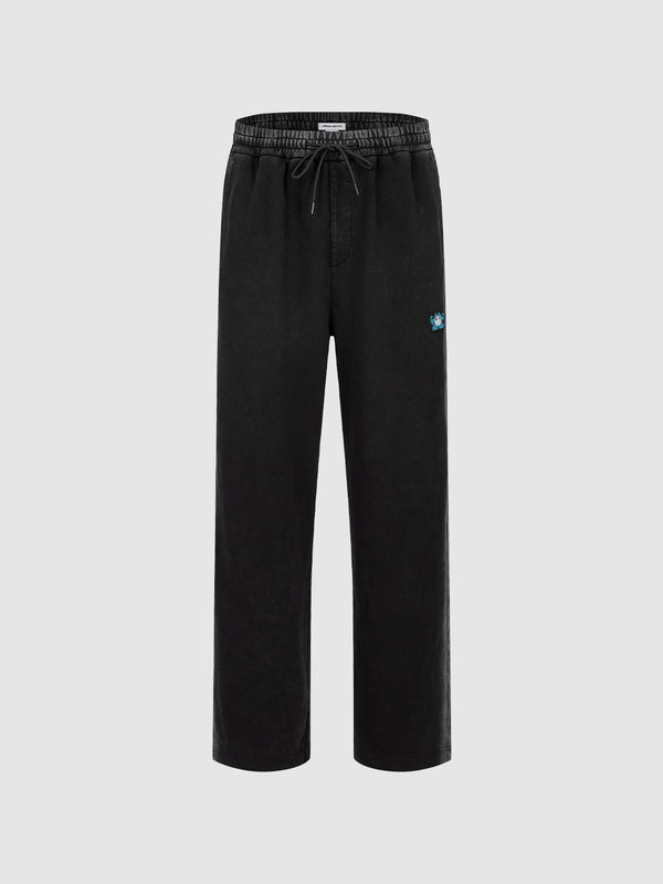 Drawstring Wide Leg Pants