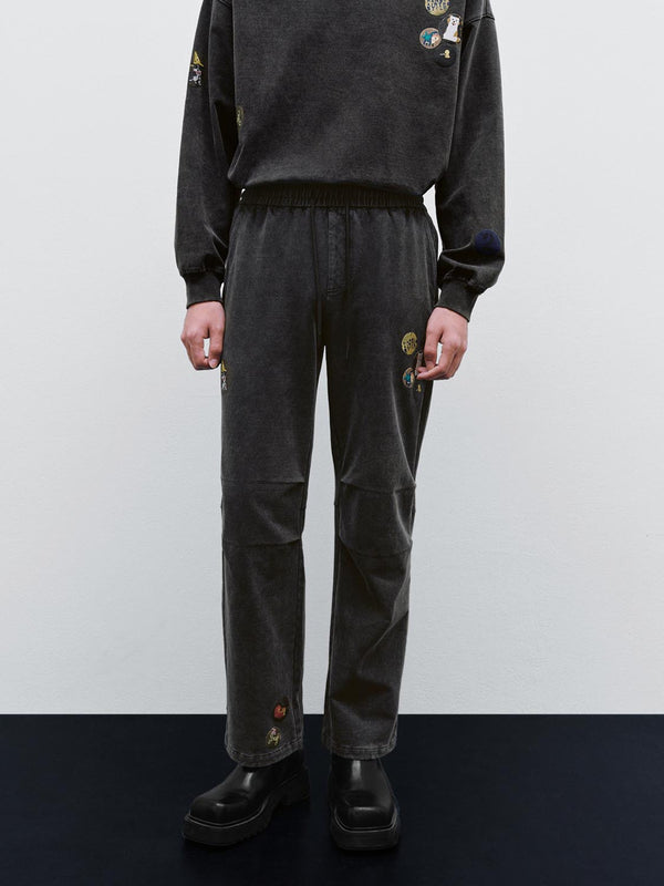 Pull On Wide Leg Jeans