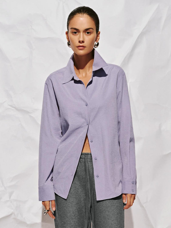 Button Up Loose Fit Shirts