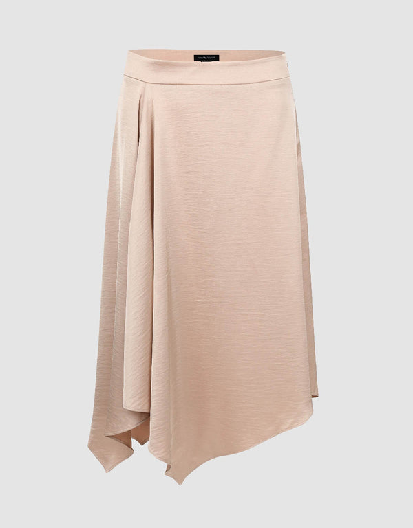 Midi A-Line Skirt