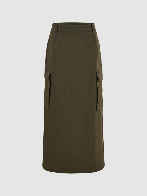 Midi Straight Skirt