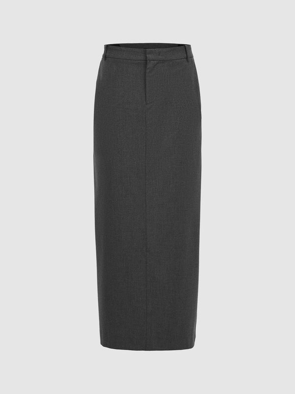 Midi Straight Skirt