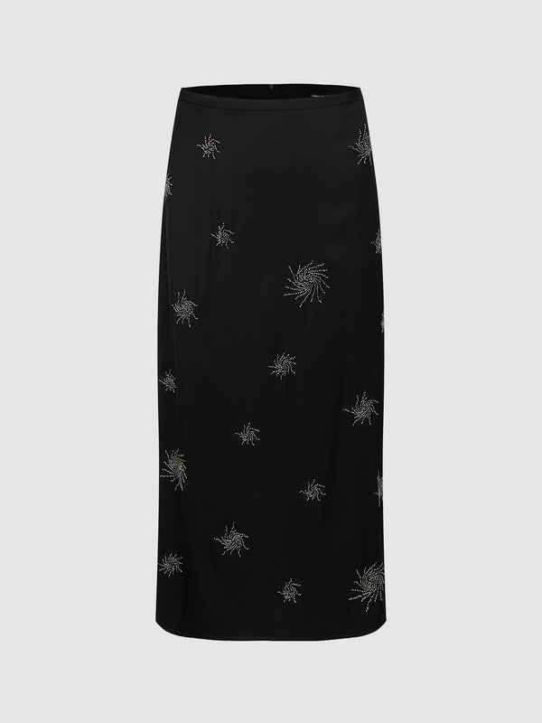 Midi Straight Skirt