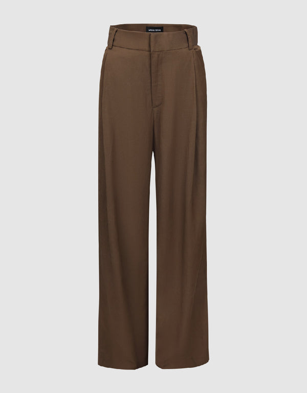Loose Wide-Leg Pants