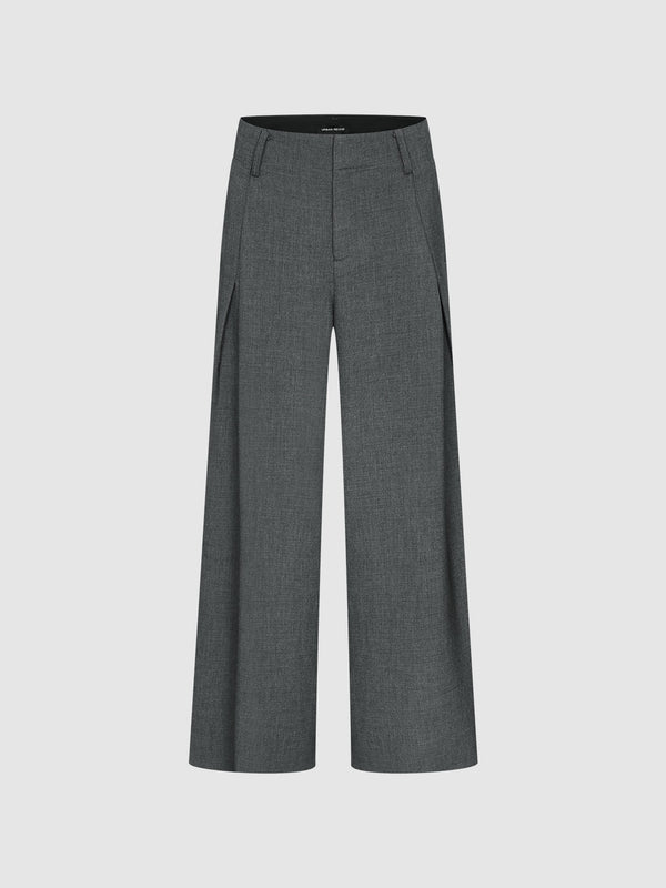 Regular Wide-Leg Pants