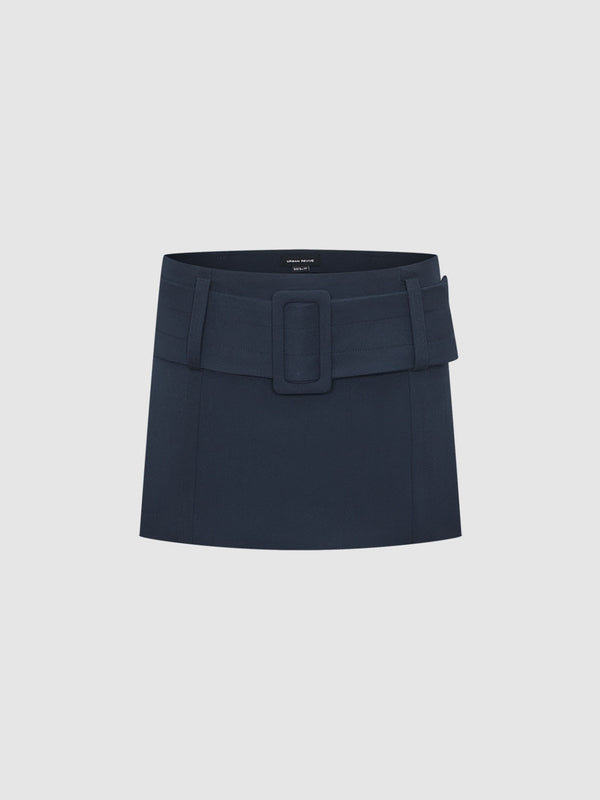 Belted Regular Shorts