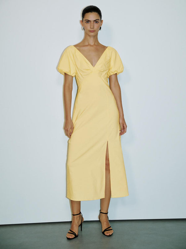 V-Neck Longline Dresses