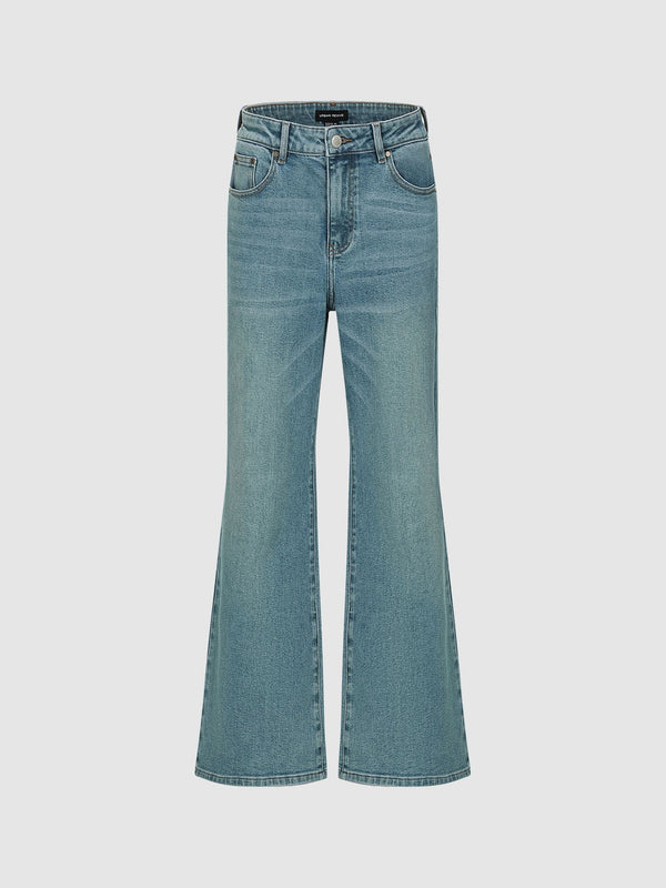 Flared Denim Jeans